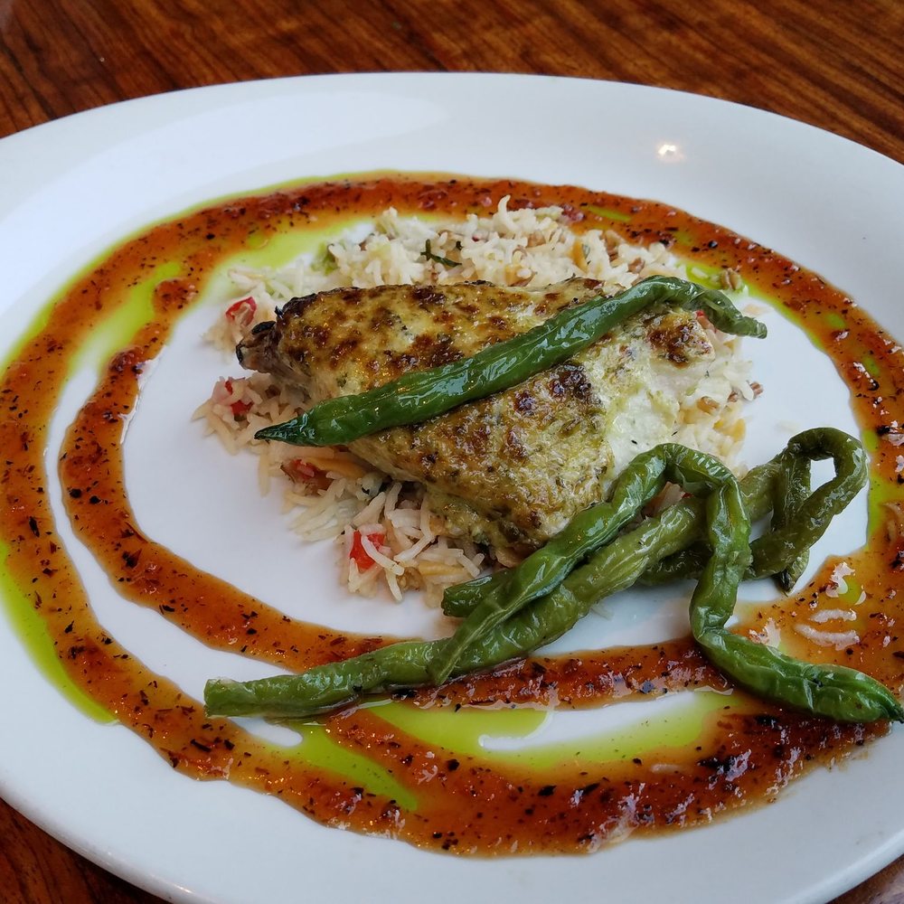 Keoki's Paradise - Keoki's Style Hawaiian Catch - Fish baked in garlic, lemon & sweet basil glaze. - Seafood Near Me - Koloa, Hawaii Keoki's Paradise - Keoki's Style Hawaiian Catch - Fish baked in garlic, lemon & sweet basil glaze. - Seafood Near Me - Koloa, Hawaii