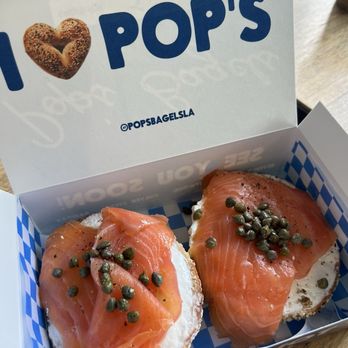 Pop’s Bagels - Nova Lox Bagel - Bagels Near Me - Los Angeles, California Pop’s Bagels - Nova Lox Bagel - Bagels Near Me - Los Angeles, California