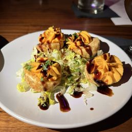 Buffalo Fried Deviled Eggs
