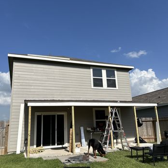 GOAT Handiman Services - Roof completed on back patio - Handyman Near Me - Riverview, Florida GOAT Handiman Services - Roof completed on back patio - Handyman Near Me - Riverview, Florida