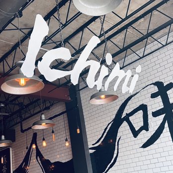 Ichimi - Gables - Inside dining room signage - Ramen Near Me - Coral Gables, Florida Ichimi - Gables - Inside dining room signage - Ramen Near Me - Coral Gables, Florida