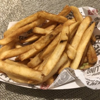 Habit Burger & Grill - This was "Garlic Fries" (doesn't taste like garlic fries at all). - Burgers Near Me - Colton, California Habit Burger & Grill - This was "Garlic Fries" (doesn't taste like garlic fries at all). - Burgers Near Me - Colton, California