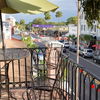 One Flight Up Cafe - Other side of the porch - Salad Near Me - Mount Dora, Florida