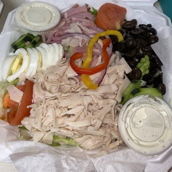 Peanut Farm - Farm Cobb Salad - so fresh and huge - American Near Me - Anchorage, Alaska