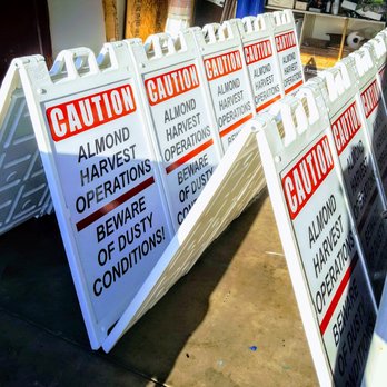 Maui Signs - Plastic "a-frame" signs - Signmaking Near Me - Loomis, California