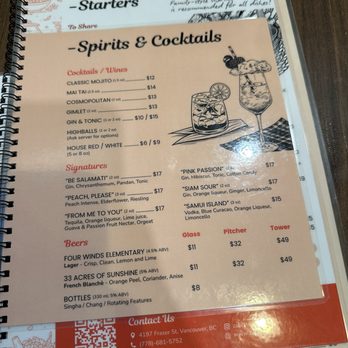 Zab Bite - Menu July 2026 - Thai Near Me - Vancouver, British Columbia