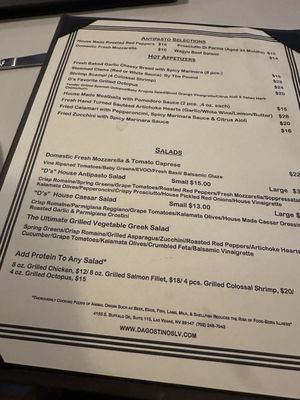 D’Agostino’s Trattoria by null