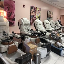 The Nail Lounge - New interior view of Nail Lounge located at 1800 E 23rd street, suite J, Lawrence, Kansas 66046