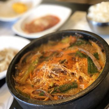 Myung Ga Won - Spicy Beef Noodle Soup - Korean Near Me - Tenafly, New Jersey Myung Ga Won - Spicy Beef Noodle Soup - Korean Near Me - Tenafly, New Jersey