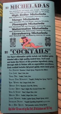Menu photo 8 High Roller Tiki Lounge Solvang, CA