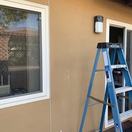 Exterior cables are secured, bend radius is appropriate, drip loops are added and holes are caulked.