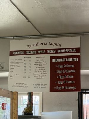 Menu photo 1 Tortilleria Lupita Amarillo, TX Menu photo 1 Tortilleria Lupita Amarillo, TX