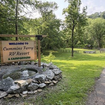 Cummins Ferry - Entrance - RV Parks Near Me - Salvisa, Kentucky