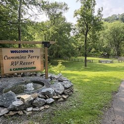 Cummins Ferry - Entrance