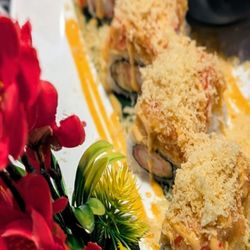 Okinawa Restaurant - #H11 cooked crab sushi, 8 pieces