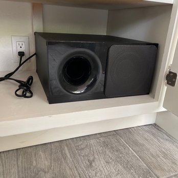 Service Pro Electrical - New outlet in cabinet for subwoofer - Electricians Near Me - San Diego, California