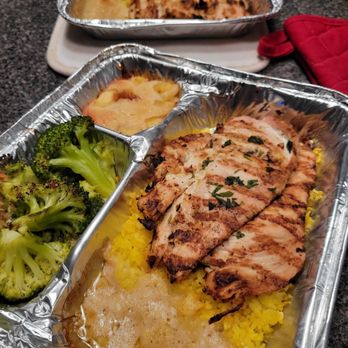 Lazy Dog Restaurant & Bar - Lemon Chicken frozen TV dinner was awful: overcooked rice & broccoli, dry chicken, tiny amount of lemon sauce, dessert was undercooked!! - New American Near Me - Allen, Texas Lazy Dog Restaurant & Bar - Lemon Chicken frozen TV dinner was awful: overcooked rice & broccoli, dry chicken, tiny amount of lemon sauce, dessert was undercooked!! - New American Near Me - Allen, Texas