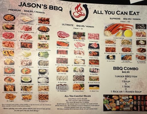 Menu photo 6 Jason's Korean BBQ Lawrence, MA