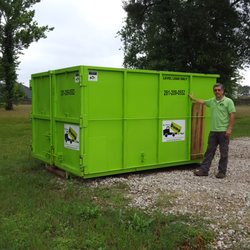 Bin There Dump That - 20 yard dumpsters with double doors