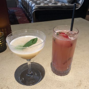 Swan - Two different cocktails. - Modern European Near Me - Miami, Florida Swan - Two different cocktails. - Modern European Near Me - Miami, Florida