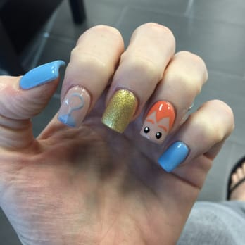 Acryliq Nails - Peter Pan themed nails - Nail Salons Near Me - Canoga Park, California Acryliq Nails - Peter Pan themed nails - Nail Salons Near Me - Canoga Park, California