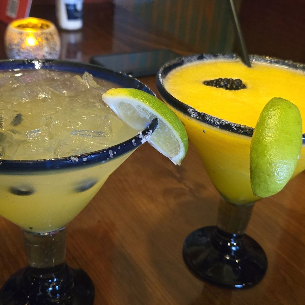 Chaparral Mexican Grill - Passion fruit Margarita / frozen Mango margarita - Mexican Near Me - Cocoa, Florida