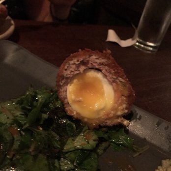 The Alembic - Inside scotch egg. Delicious - New American Near Me - San Francisco, California The Alembic - Inside scotch egg. Delicious - New American Near Me - San Francisco, California