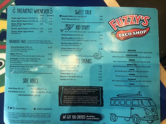 Menu photo 6 Fuzzy's Taco Shop Oklahoma City, OK Menu photo 6 Fuzzy's Taco Shop Oklahoma City, OK