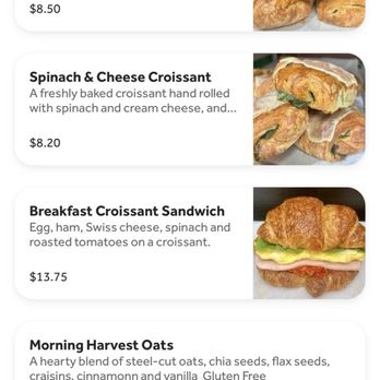 Cafe Parisien - On line menu - Desserts Near Me - Palo Alto, California