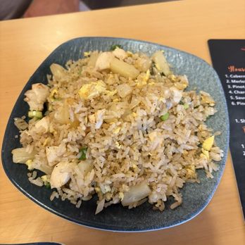 Aokicho - Pineapple fried rice added chicken - Sushi Bars Near Me - League City, Texas