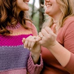 Matthew's Jewelers - Custom diamond and sapphire engagement rings