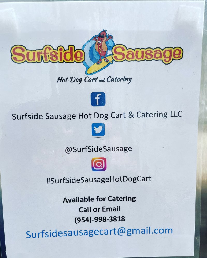 SURFSIDE SAUSAGE Delray Beach, Florida Hot Dogs Restaurant