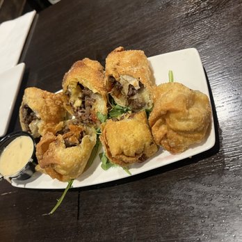 Square Roots - Philly cheesesteak Philly Cheesesteak Eggrolls - Gastropubs Near Me - Crown Point, Indiana