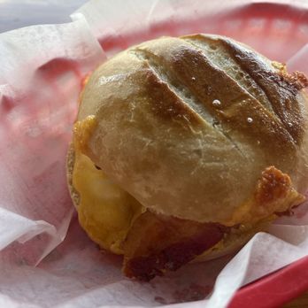 Outer Bean Cafe - Kitty Hawk - Bacon Egg Sandwich freshly made - Juice Bars & Smoothies Near Me - Kitty Hawk, North Carolina