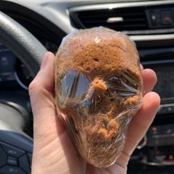 Davenport's Café Diem - Banana, chocolate chip & walnut skull muffin