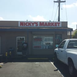 Nicky's Market - Streetview of storefront. Plenty of parking in front and beside the building.