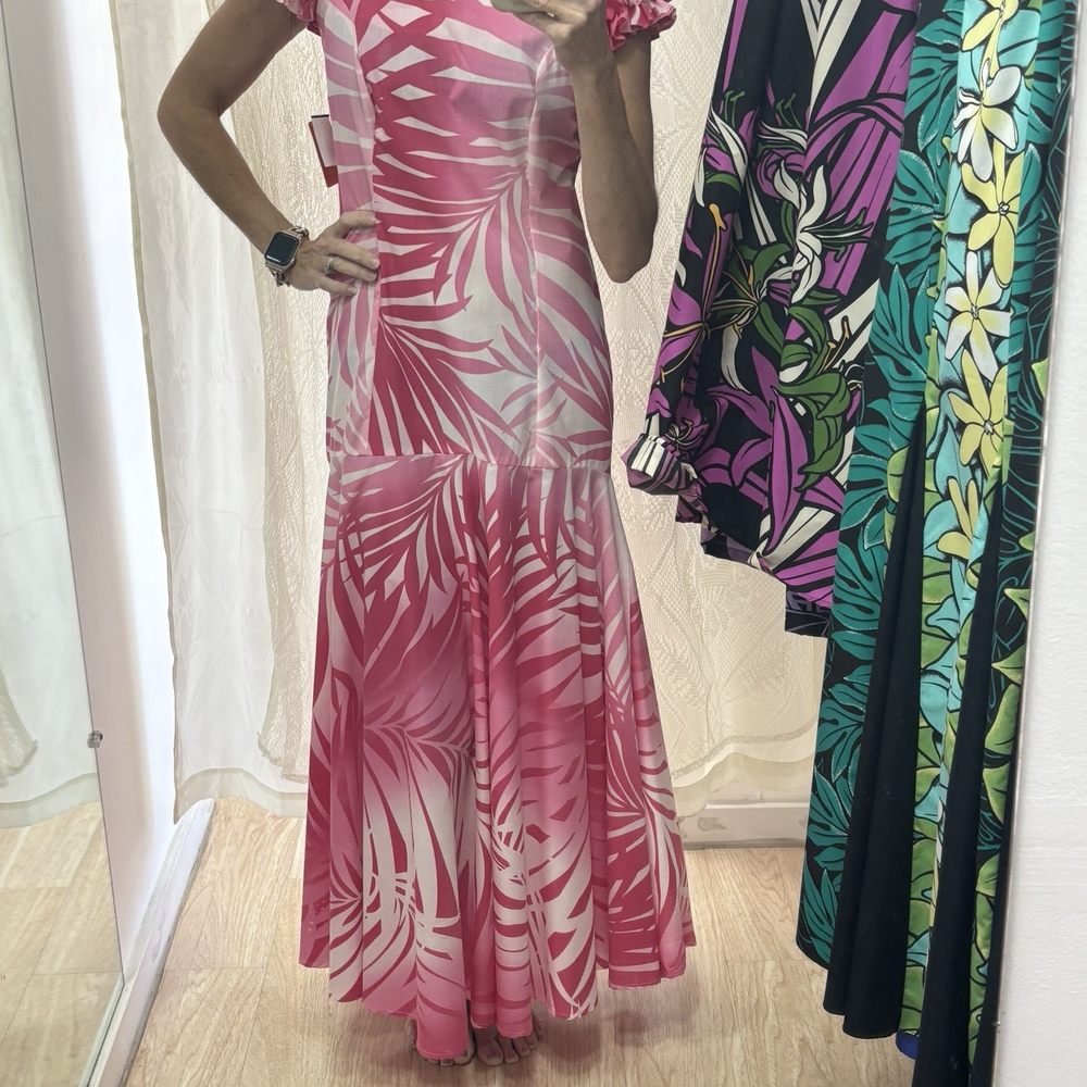 カスタムメード Hawaii ドレス　Honolulu 　M/L ? カスタムメード Hawaii ドレス Honolulu M/L ?