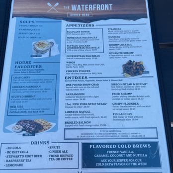 The Waterfront - Menu - Bars Near Me - Wildwood, New Jersey The Waterfront - Menu - Bars Near Me - Wildwood, New Jersey