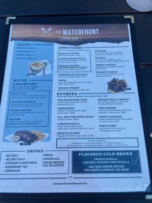 Menu photo 1 The Waterfront Wildwood, NJ Menu photo 1 The Waterfront Wildwood, NJ