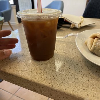 Cultura Ccafe - Iced coffee with almond milk and sugar free vanilla syrup. - Coffee & Tea Near Me - Chicago, Illinois