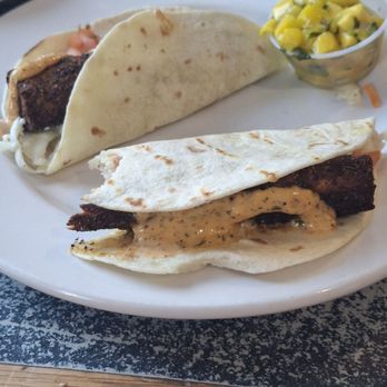 Ocean Pride Seafood - Fish taco with blackened fish sticks - Seafood Near Me - Lutherville, Maryland Ocean Pride Seafood - Fish taco with blackened fish sticks - Seafood Near Me - Lutherville, Maryland