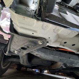 Caliber Collision - This the view after removing the old bumper. - Body Shops Near Me - El Cajon, California