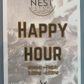 The Nest Eatery - Happy Hour! - New American Near Me - Boca Raton, Florida