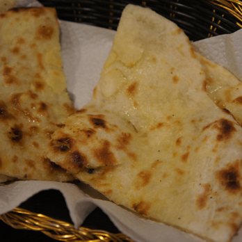 Bikaji Plaza - Garlic naan ($3.50 NZD) - Indian Near Me - Tauranga, BOP
