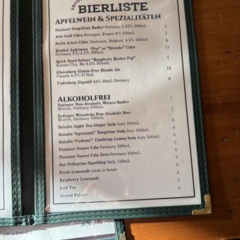Leopold's - beer menu - German Near Me - San Francisco, California Leopold's - beer menu - German Near Me - San Francisco, California