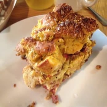 Kitchen Table - Cheese smoked turkey strata - New American Near Me - Omaha, Nebraska