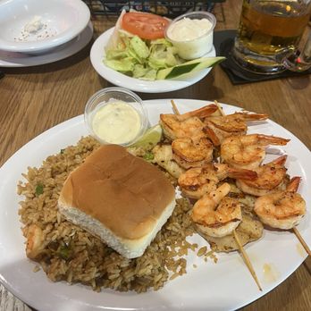 Mambo Seafood - Mixed Grill Grande Shrimp Skewers & Fish Fillets - Seafood Near Me - San Antonio, Texas Mambo Seafood - Mixed Grill Grande Shrimp Skewers & Fish Fillets - Seafood Near Me - San Antonio, Texas