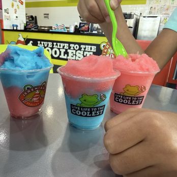 Jeremiah's Italian Ice - 3 tadpole minis - Desserts Near Me - Gilbert, Arizona Jeremiah's Italian Ice - 3 tadpole minis - Desserts Near Me - Gilbert, Arizona
