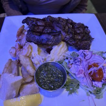 Los Andes Restaurant - Steak and Yucca Frita - Latin American Near Me - Providence, Rhode Island