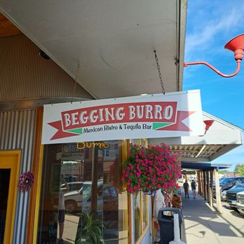 Begging Burro Mexican Bistro & Tequila Bar - The sign out front of the restaurant Rushmore rd - Mexican Near Me - Custer, South Dakota Begging Burro Mexican Bistro & Tequila Bar - The sign out front of the restaurant Rushmore rd - Mexican Near Me - Custer, South Dakota